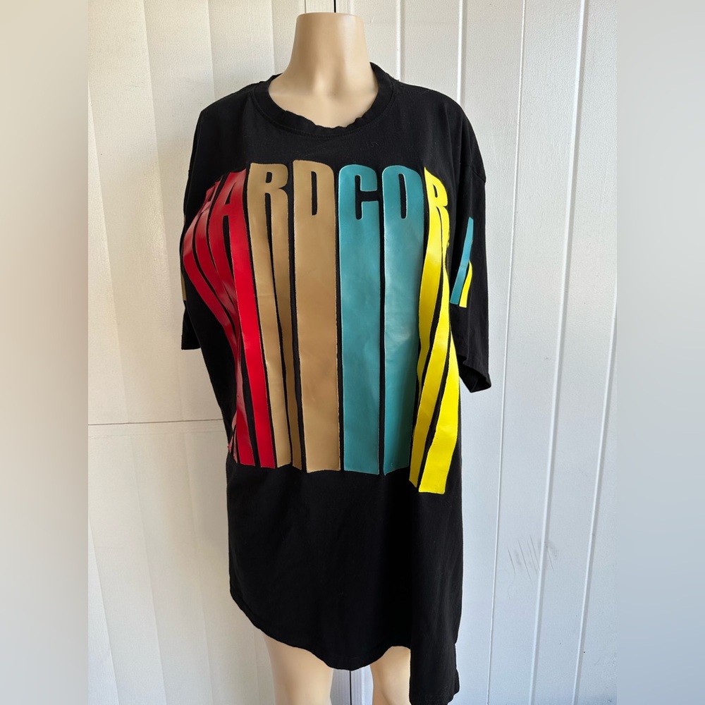 AHP Another Hupe Piece Multicolored Hardcore Graphic Shirt Sz 5XL